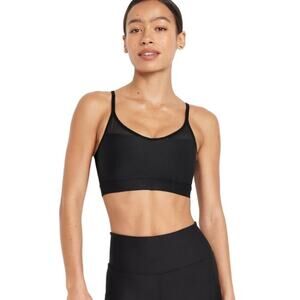 NWOT Old Navy Active Powersoft Sports Bra Black XS